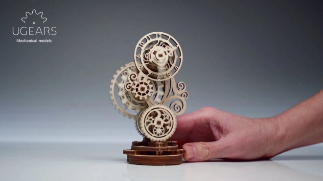 Ugears 3D træ mekanisk puslespil Steampunk-ur