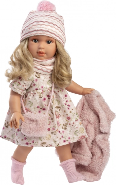 Realistisk dukke Lucia med blødt krop 40 cm
