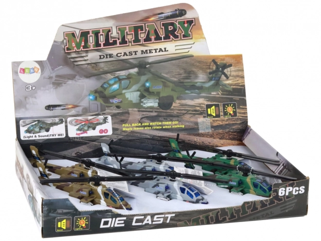 Militære helikopter Militære helikopter Aluminiumsblanding Lydlys