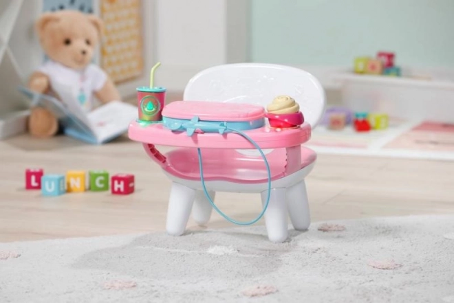 BABY born spisestol med lydeffekter