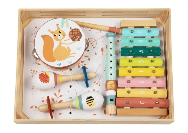 2Kids Toys Musik Sæt Skovdyr
