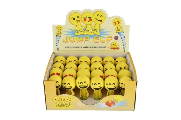 Sjov hoppende bold smiley