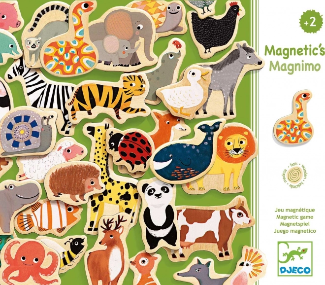 DJECO Magnetiske dyr fra ZOO