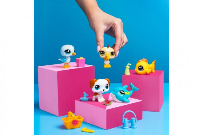 Littlest Pet Shop strandfigurer sæt