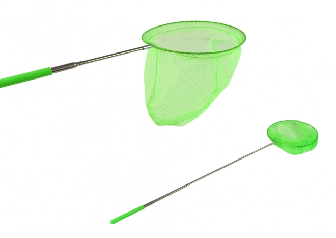 Foldbar teleskopisk net til sommerfugle og insekter 85cm - grøn