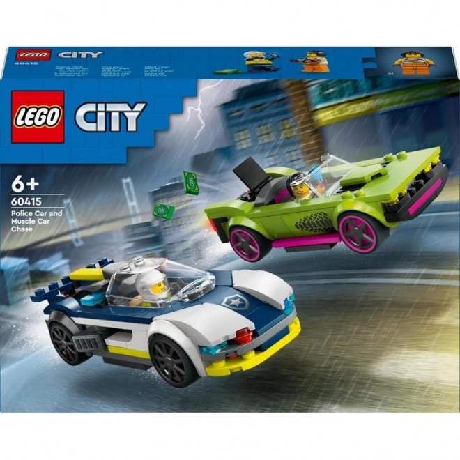 LEGO® City 60415 Politibil og sportsvognsforfølgelse