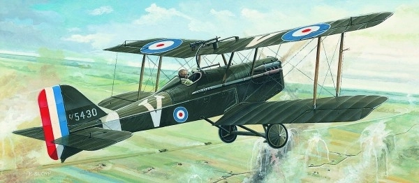 Flymodel R.A.F. SE 5a i skala 1:48
