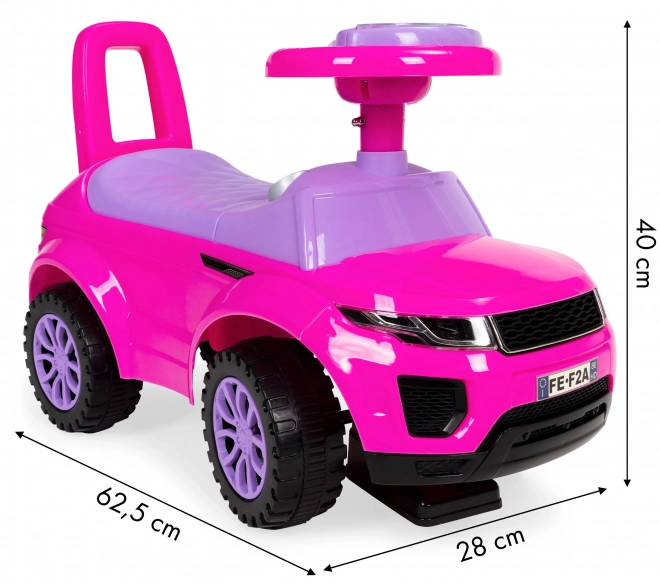 Ride-on bil til børn med lyde 12m+