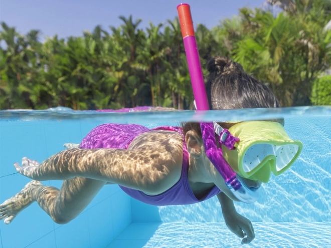 Bestway dykker maske med snorkel til børn 3+ – Gul
