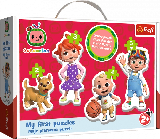 TREFL Baby puslespil Cocomelon 4-i-1 (2,3,4,5 brikker)