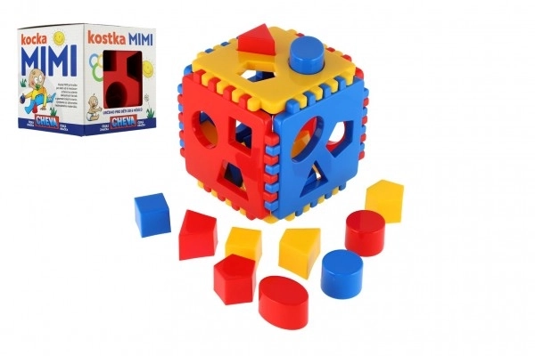 Indsætterningskubus Mimi 1 plast 12,5x12,5x12,5cm 6m+