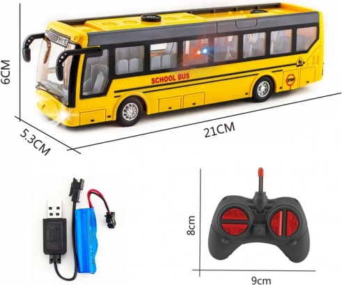 Fjernstyret skolebus 1:30