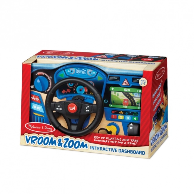 Interaktivt instrumentbræt Rat Vroom og Zoom