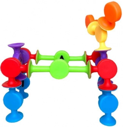 Byggeri med sugekopper på glatte overflader