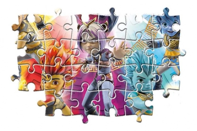 CLEMENTONI Puzzle Gormiti: Aokis Posse MAXI 60 brikker
