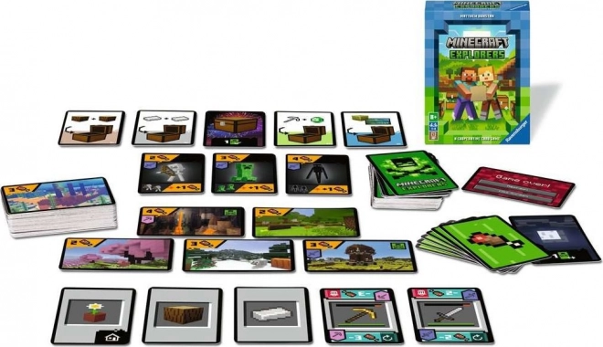 RAVENSBURGER Kortspil Minecraft Explorers