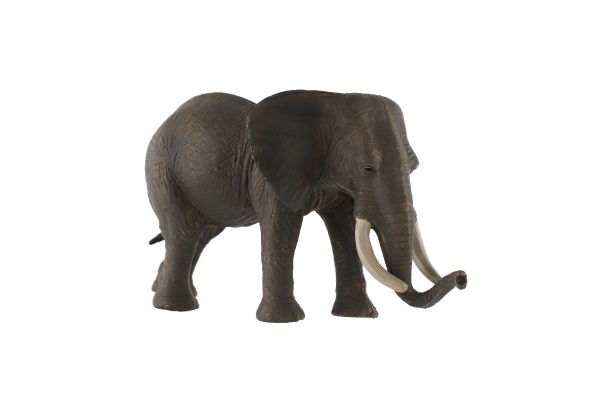 Afrikansk elefant zooted plast 17cm i pose
