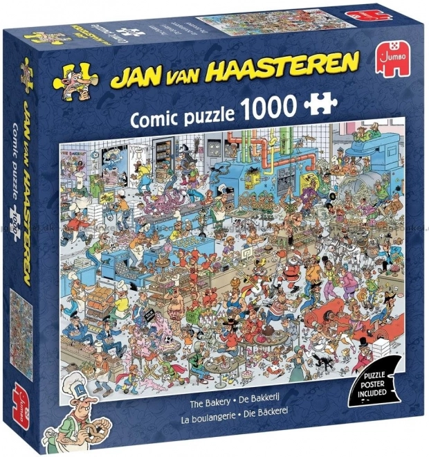 Puzzly Jumbo Jan van Haasteren Bageri 1000 brikker