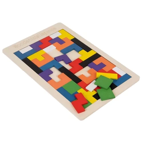 Træpuslespil / tetris Kruzzel 22667