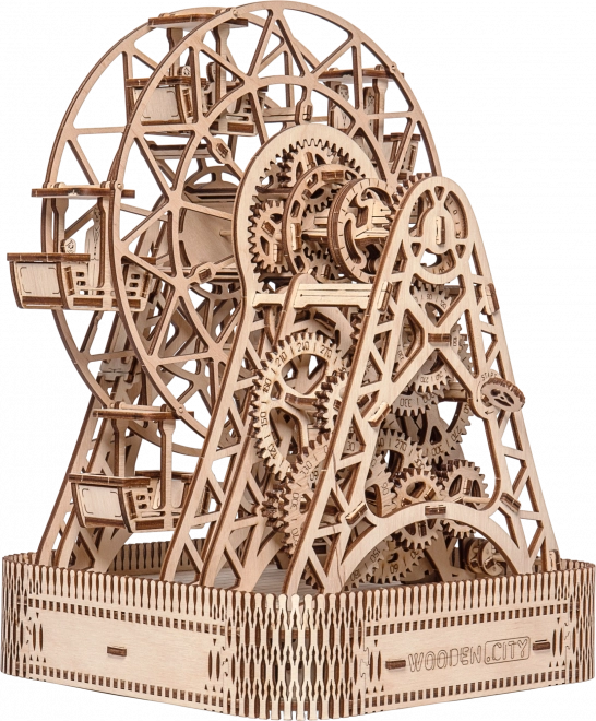 Træmodel af pariserhjul WOODEN CITY
