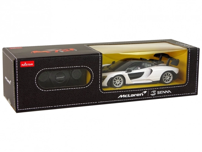 R/C bil McLaren Senna 1:24 hvid