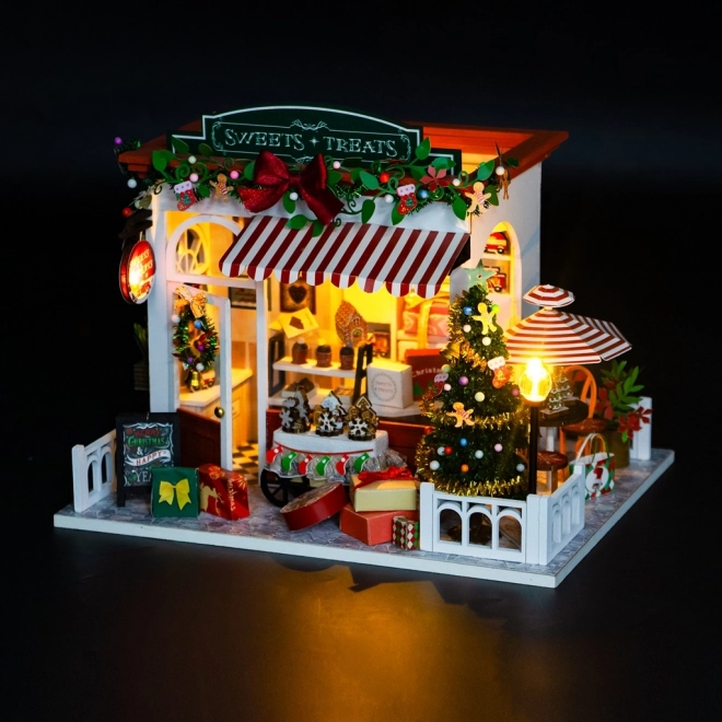 2Kids Toys miniatur honningkagehus jule slikbutik