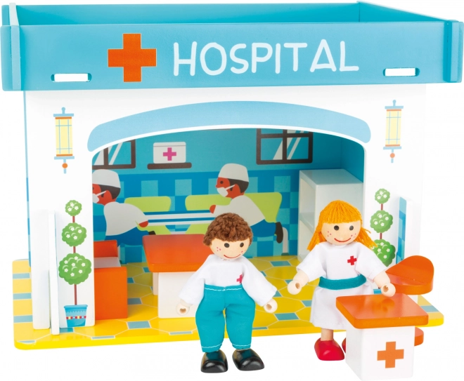 Small Foot Hospital med tilbehør
