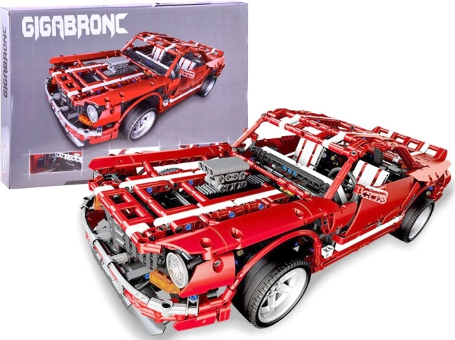 Teknisk byggesæt sportsvogn Muscle Car 2000 dele
