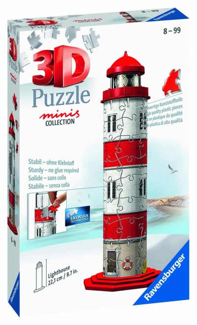 3D Puslespil Mini Fyrtårn