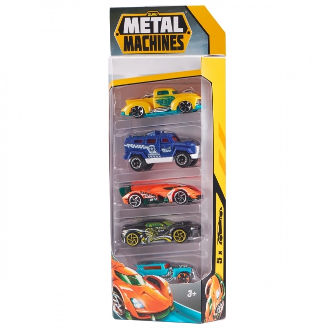Biler ZURU Metal Machines 5-pak serie 2
