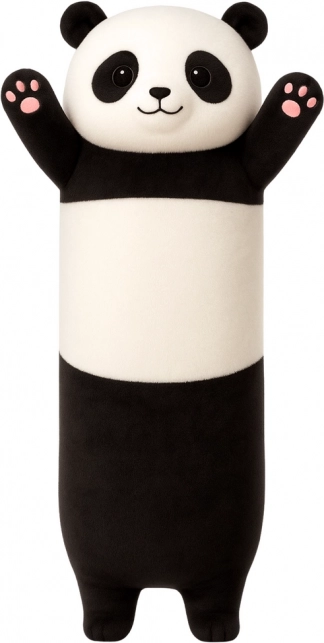 Plyspude Panda sort-hvid 70 cm