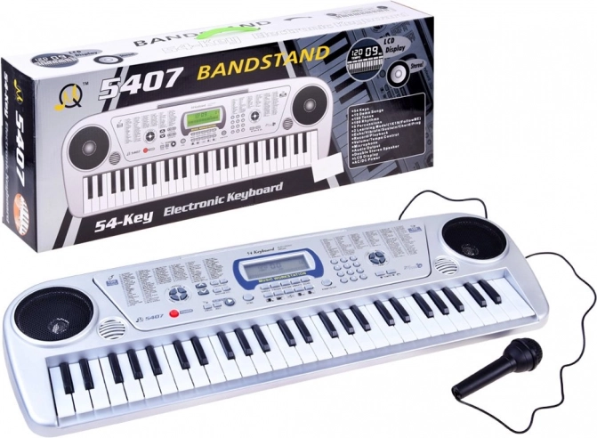 Elektronisk klaviatur med mikrofon 54 tangenter MQ5407
