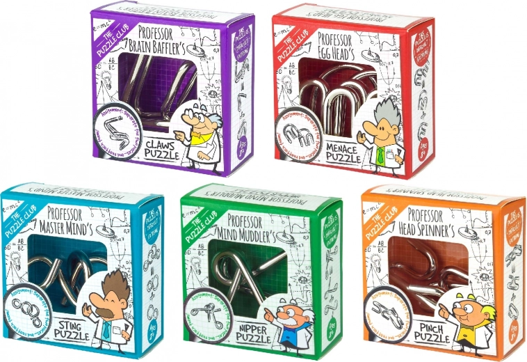 Professor Puzzle metalpuslespil