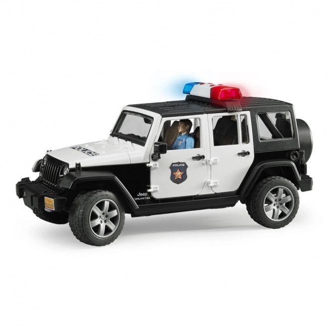 Bruder Jeep Wrangler Rubicon Politi