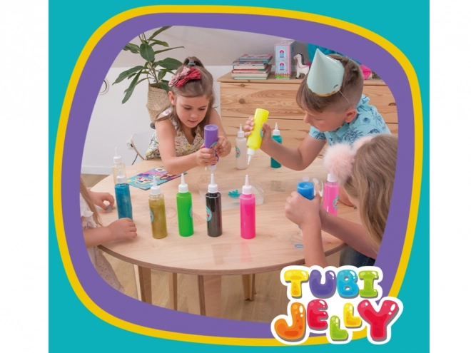 Tubi Jelly sæt 6 farver - Monstre