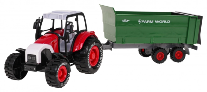 Sæt af landbrugskøretøjer Traktor + mejetærsker
