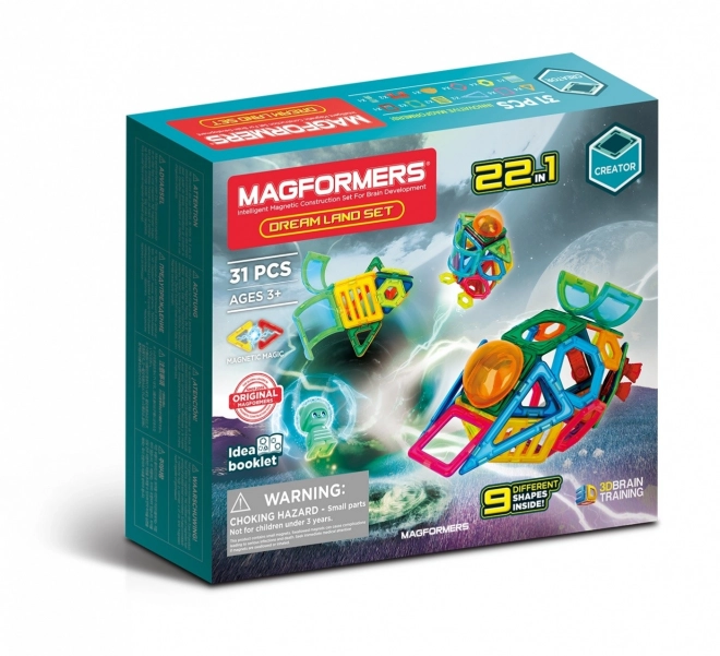 Magformers Drømmeland 31 dele