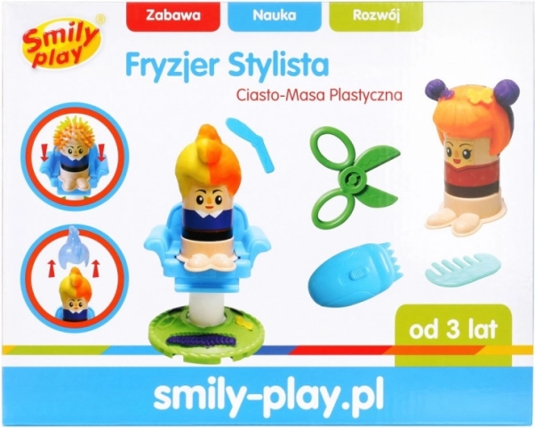 Frisørsæt af modellervoks til børn