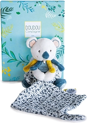 Gavesæt – plysbamse koala Yoca og krammetæppe