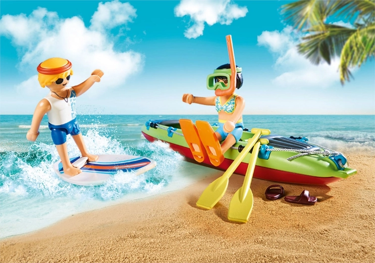 Surfing, roning og snorkling i ét sæt