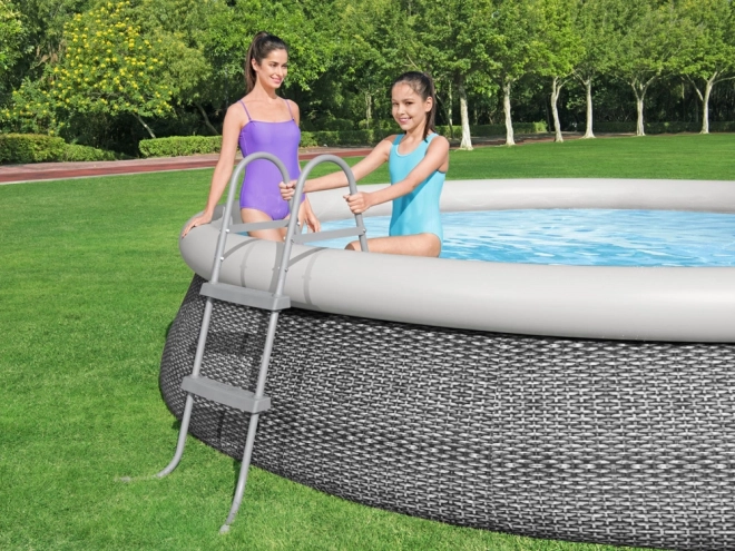 Bestway metal stige til pool 84 cm