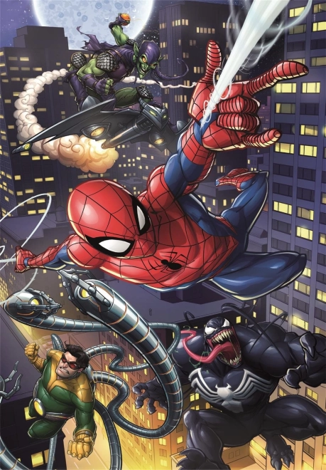 Puslespil 180 brikker SPIDERMAN