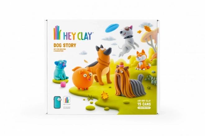 Hey Clay: Hunde historie - sæt af modellervoks