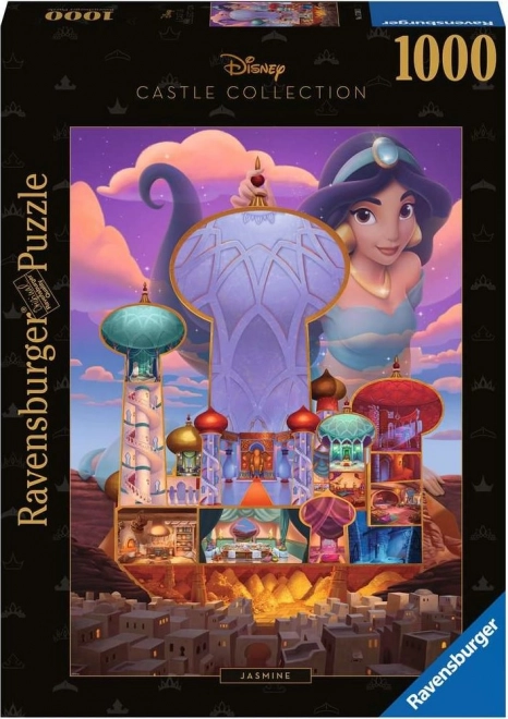 Puslespil 1000 brikker Disney med Jasmin