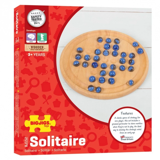 Bigjigs Toys Træ Solitær