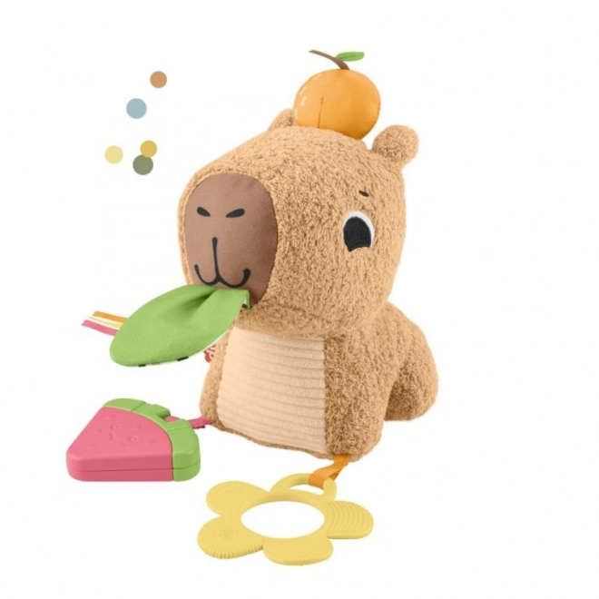 Fisher-Price plyslegetøj kapybara med tilbehør