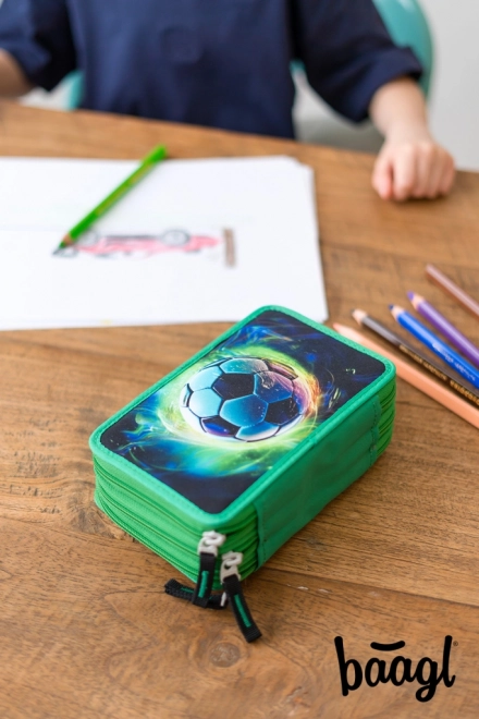 BAAGL Skolepenal trelags Fodboldbold