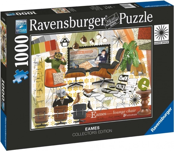 Ravensburger puslespil Eames Design Classics 1000 brikker