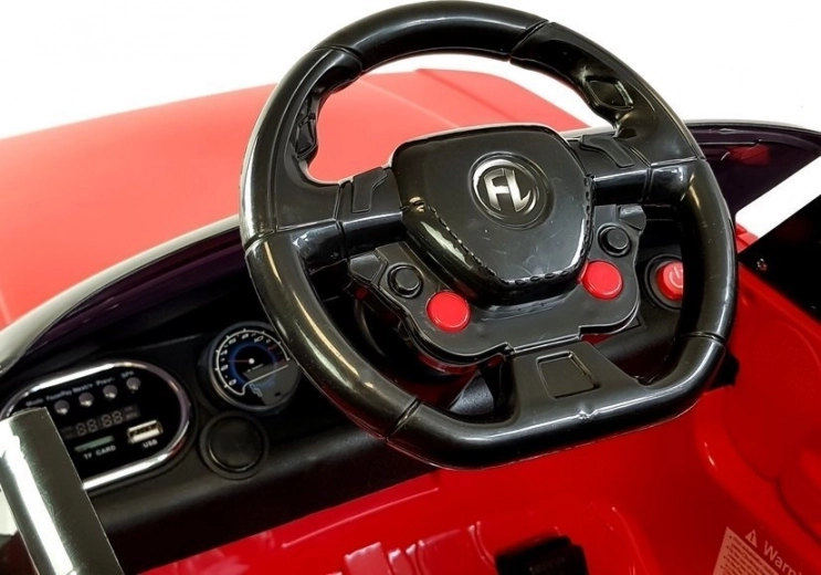 Interaktivt cockpit med rat