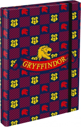 Baagl mapper til skolehæfter A4 Harry Potter – Gryffindor